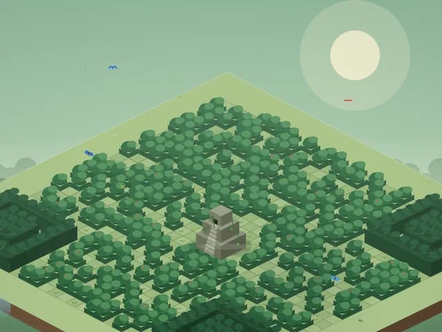 The Canopy world in the QR Worlds generator